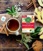 Traditional Medicinals Organic Herbal Cold Care Elderflower Spice Herbal Tea, Warm & Comforting Seasonal Wellness, 48 Tea Bags Total (Pack of 3)