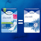 Tena Discreet Extra Plus, Incontinence Pads, 96 Count (6x16)