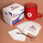 100pc Large Sterile Gauze Pads 4x4 Sterile for Wounds Bulk - 12ply Woven Gauze Sponges 4x4 Sterile - USP IV Breathable Mesh 4x4 Gauze Pads Sterile for Enhanced Absorption - First Aid Medical