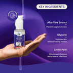 Bloom by Bold Care Water-Based Lubricant & Massage Gel | For Long-lasting Painless Pleasure | Non-Staining Lube for Vaginal Dryness | Non-Sticky & pH Balanced Formula | Strawberry Flavour | (50 ml)