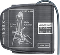 Replacement Extra Large Cuff for Omron BP Monitors 22-52CM Big Arm - Adjustable XL Blood Pressure Cuff, Includes 6 Universal Interface, Blood Pressure Monitors Large Cuff Compatible