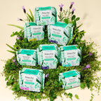 The Honey Pot Company - Herbal Sanitary Pads for Women - Heavy Flow Overnight w/Wings - Infused w/Essential Oils for Cooling Effect & Organic Cotton Cover - Feminine Care - 11 ct