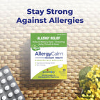 Boiron AllergyCalm Tablets for Relief from Allergy and Hay Fever Symptoms of Sneezing, Runny Nose, and Itchy Eyes or Throat - 60 Count