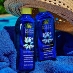 Ocean Potion Sun Care Cooling After Sun Gel, Sun Burn Relief Gel Moisturizer with Lidocaine Cream, Menthol, Aloe Vera and Tea Tree Oil, Sunburn Relief, 8.5oz