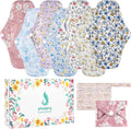 PHOGARY Reusable Menstrual Pads, Washable Night Pads for Abundant Menstrual Flow, Washable Night Pads for Abundant Menstrual Flow