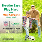 Flonase Children’s Allergy Relief Nasal Spray, 72 Sprays | Fluticasone Propionate Nasal Spray, Multi-Symptom Relief, 24-Hour Non-Drowsy Allergy Relief, Full Prescription Strength