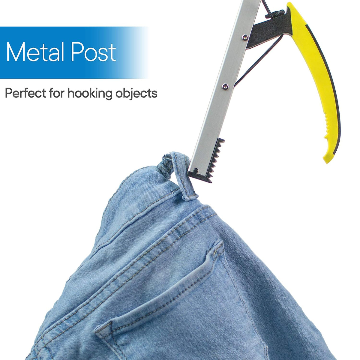 RMS 26 Inches Folding Grabber Reacher with Ergonomic Handle