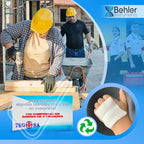 Sterile gauze of hydrophilic cotton in compresses 8 cm x 6 cm - 8 layers - Gauze - Pack of 100 units in 20 envelopes of 5 units - High absorbency and medical gauzes.