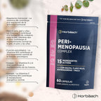 Perimenopause Supplement | with Maca, Red Clover, Sage Extract, Ashwagandha and more! | 60 Vegan Capsules | Horbaach