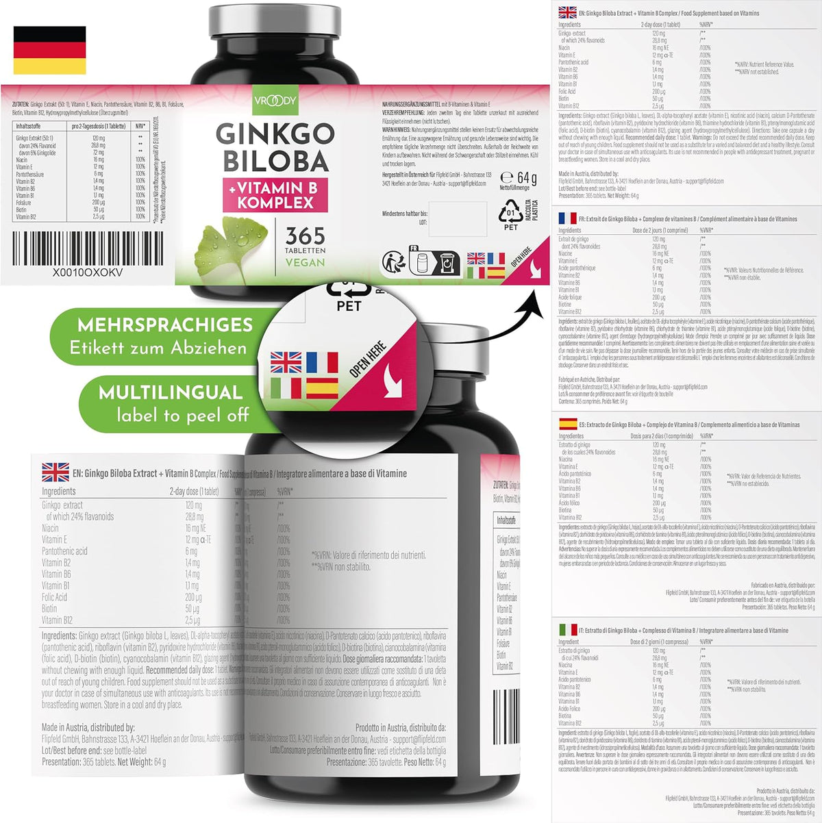 Vroody Dietary Supplements 6000 mg