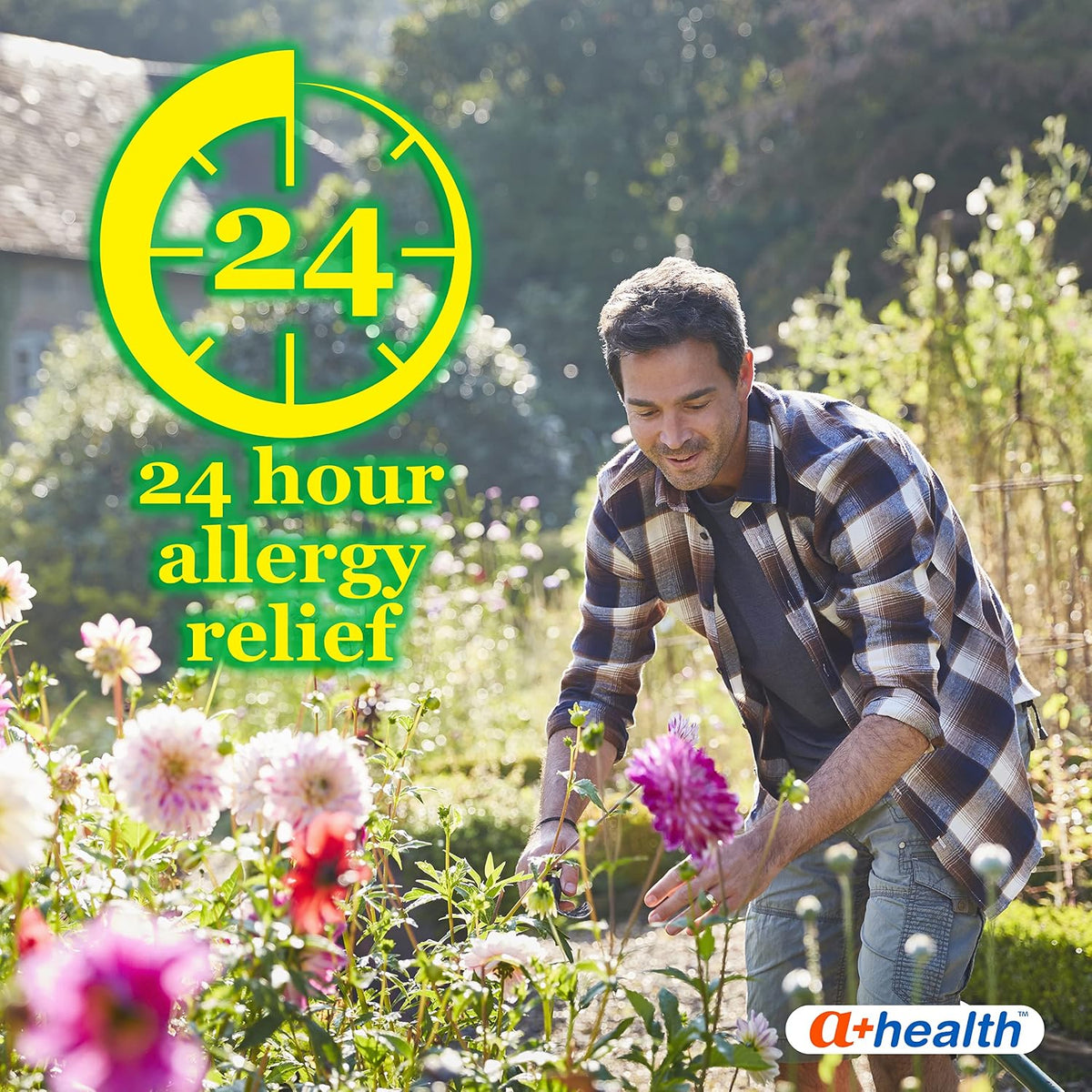 A+Health Cetirizine Hcl 10Mg Liquid Gels, 24 Hour Allergy Relief 65 Count