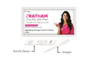 PRATHAM® Pregnancy Test Kit | Accurate Results within 5 Minutes | One Step Urine HCG Pregnancy Hormone Detection Kit for Women at Home | Pack of 1