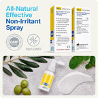 NAVEH PHARMA® CleanEars Ear Wax Removal Spray — Gentle Earwax Softening Spray for Adults, Easy-to-Use Alternative to Mineral Oil, Refreshing Spearmint Aroma, 1 fl oz