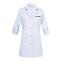 Women's 3/4-Sleeve Embroidered Lab Coat — Personalized