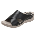 Women's Lightweight Wedge Sandals — PU Insole