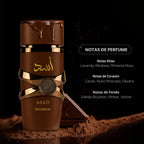 Asad Bourbon Unisex Eau de Parfum Spray — 100 ml