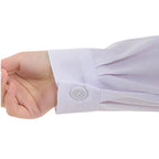 Women's Long-Sleeve White Lab Coat — Clinical Workwear
