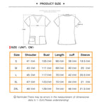 Unisex V‑Neck Short‑Sleeve Scrub Top with Pocket