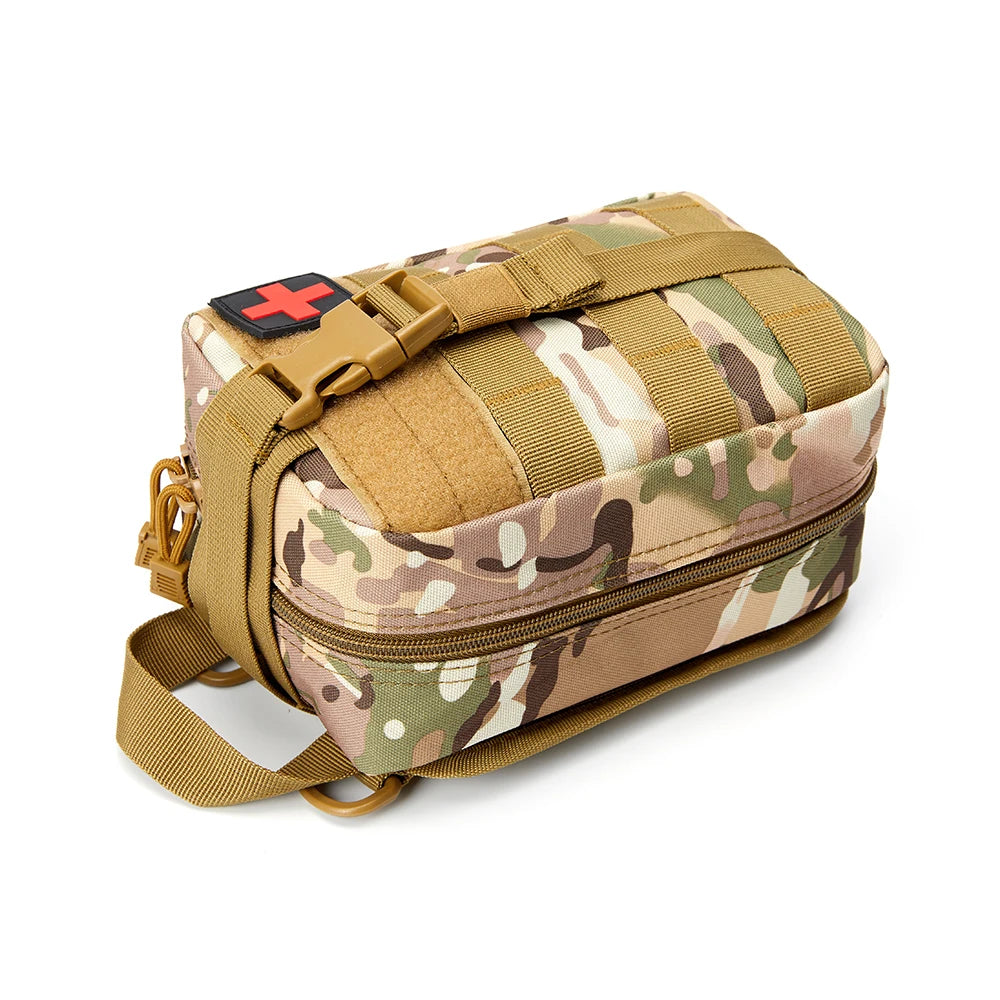 Compact MOLLE First Aid Medical Bag — EDC Emergency Kit