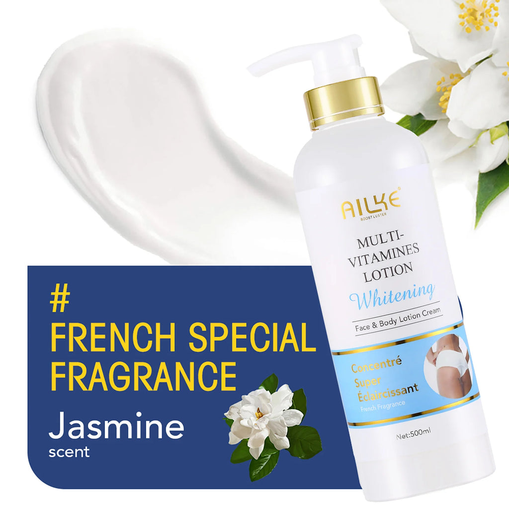 AILKE Multi‑Vitamin Brightening Body Lotion — Moisturizing Antioxidant