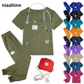 Niaahinn Medical Scrub Set for Nurses, V-Neck, 42070 Color