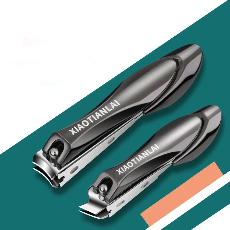Ouriner Stainless Steel Curved Nail Clippers with File