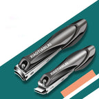 Ouriner Stainless Steel Curved Nail Clippers with File