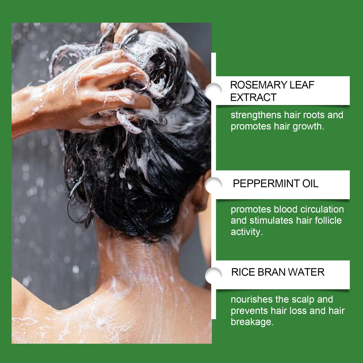 Rosemary & Rice Water Hair Growth Spray — Scalp Hydration