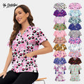 Printed Nursing Scrub Top — Women & Men (Unisex)