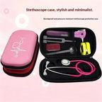 EVA Stethoscope Carry Case — Mesh-Pocket Travel Organizer