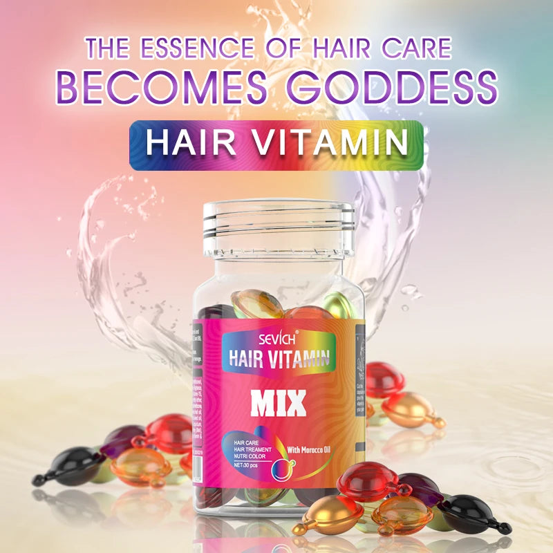 Sevich Mix Hair Vitamin Capsules — Keratin Repair Oil