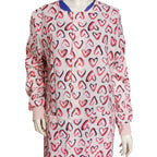 Women's 100% Cotton Scrub Jacket — Cartoon Print