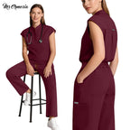 High‑Quality Women's Medical Scrub Set — Clinic Workwear