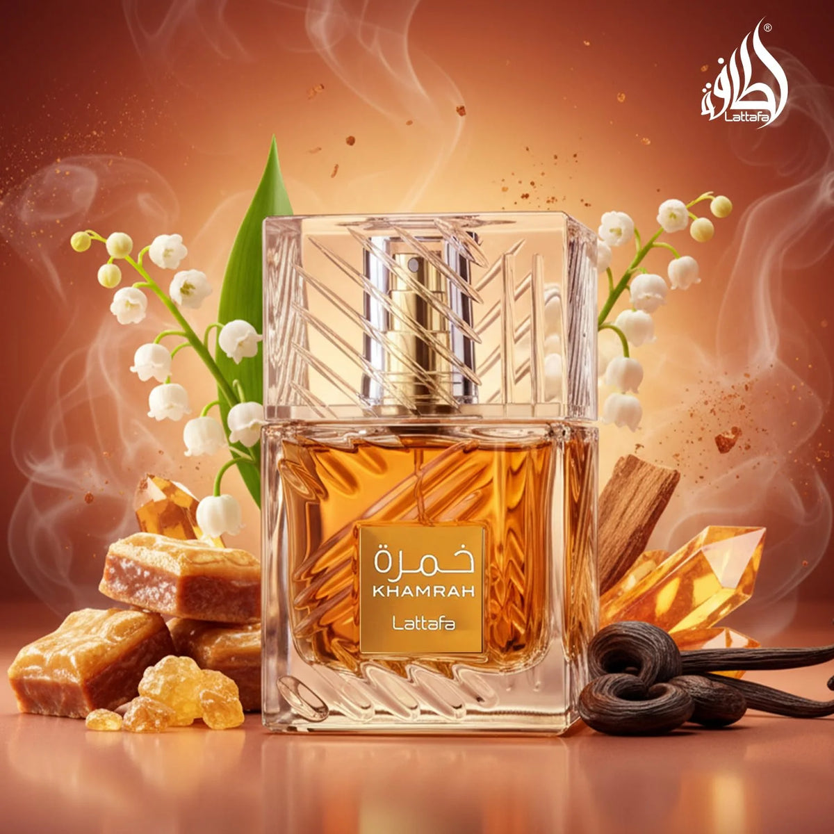 Lattafa Khamrah Unisex Eau de Parfum — 100ml Warm Spicy Amber