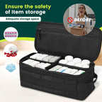 Portable First Aid Organizer Bag — Medical Carry Case