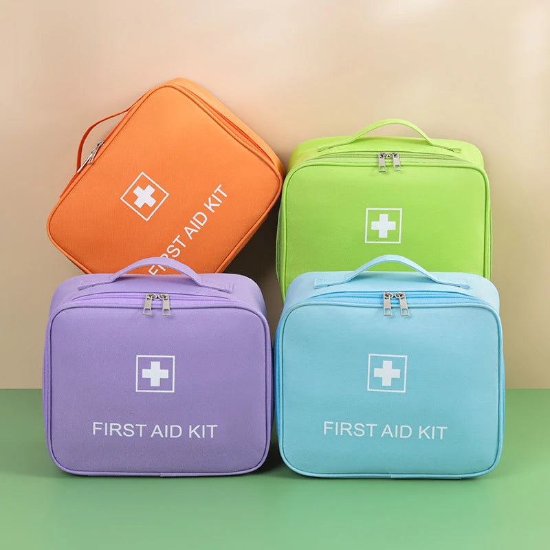 Large Capacity Medicine Storage Bag Home Medicine Bag Mini Travel Portable Small Medicine Box Outdoor Emergency Medical Bag