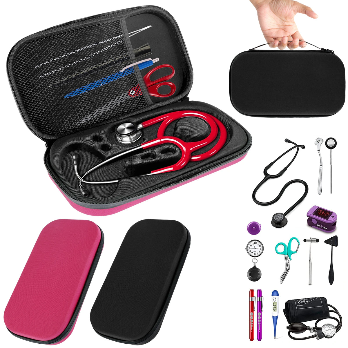 Shockproof Travel Stethoscope Case — Lightweight Organizer