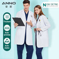 Anti-Static White Lab Coat — Calvary Twill, S–4XL