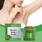 Green Tea & Sea Salt Exfoliating Body Scrub — Deep Hydration