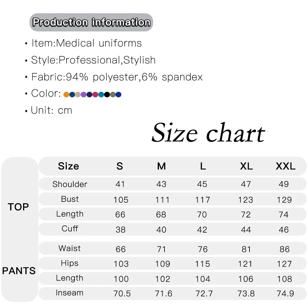 Women's Breathable Scrub Set — Top & Jogger Pants