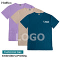 Unisex Custom-Logo Scrub Set — Soft Twill, S–XXL