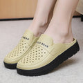 Women's Wedge Open-Toe Orthopedic Leather Sandals