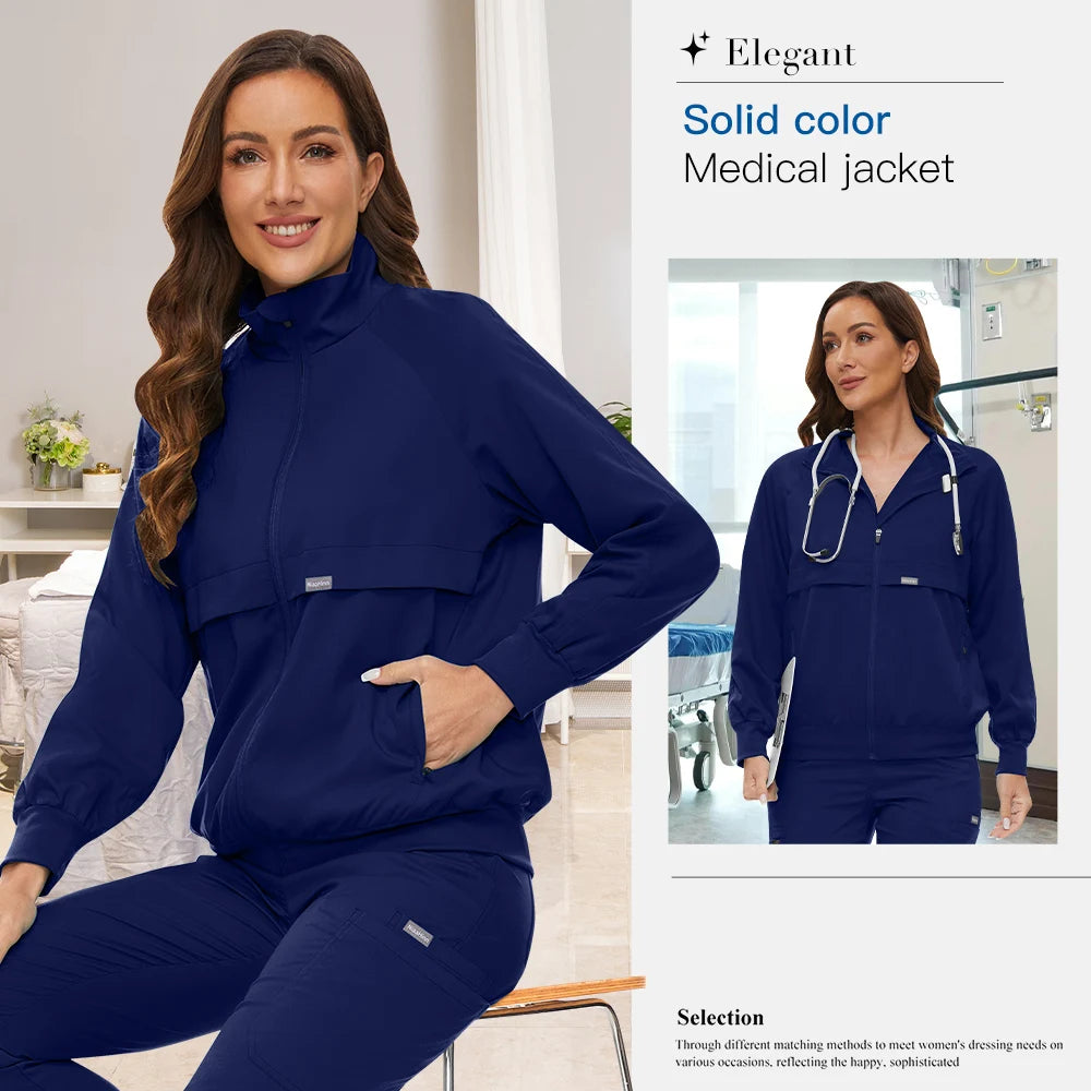 Clinical Medical Jacket — Unisex Workwear Coat