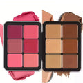 12-Color Concealer & Blush Palette — Matte + Highlight