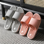 Foot Massager Slippers — Soft Non-Slip Indoor Sandals