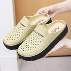 Women's Wedge Open-Toe Orthopedic Leather Sandals
