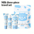 Milk Skincare Travel Set — Niacinamide & Hyaluronic, 3‑Pc
