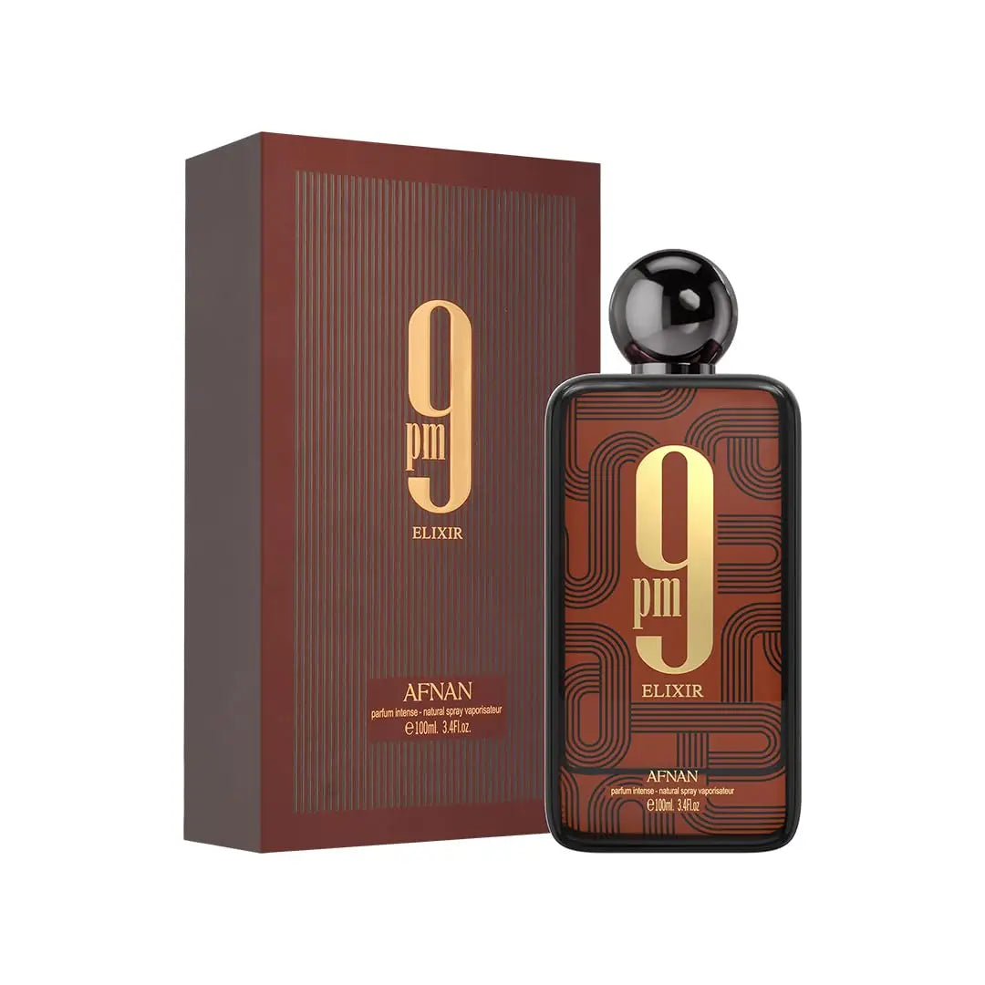 Afnan 9PM Elixir Perfume — Tropical Fruit & Woody