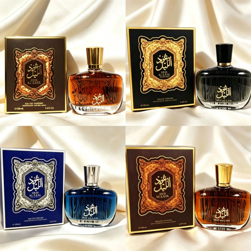 Arabian Oud Wood Sandalwood Perfume — Warm Spicy Woody