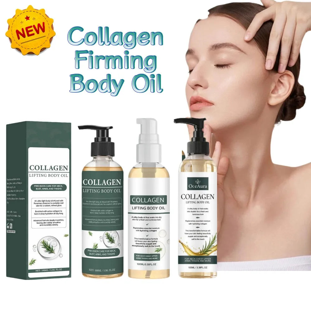 Collagen Firming Body Oil — Moisturizing Massage Oil